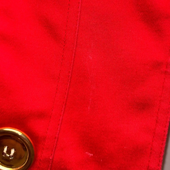 Red Jacket with Gold Buttons - Picture 2 of 11